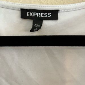 This a a beautiful wrap style top from Express.